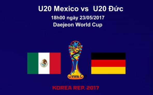 Soi kèo U20 Mexico vs U20 Đức hôm nay lúc 18h00 ngày 23/05 : Đối thủ truyền kỳ 1