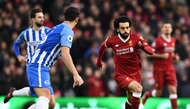 Tỷ lệ cá cược Brighton vs Liverpool vòng 22 giải Premier League 1