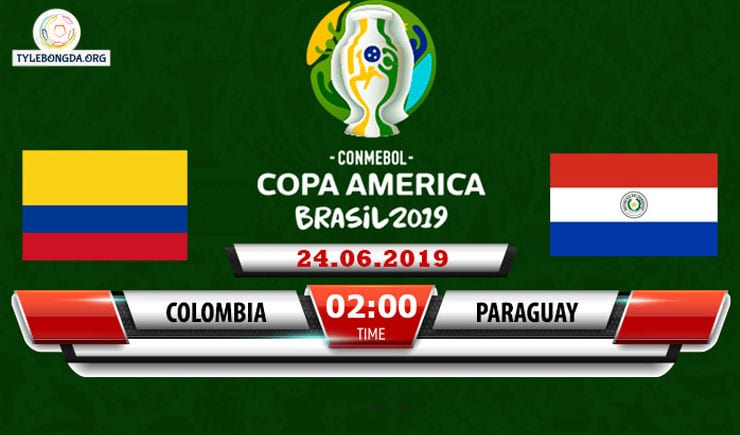 Soi kèo tỷ số nhà cái trận Colombia vs Paraguay 02h00 – 24/06/2019 1 Soi kèo tỷ số bóng đá trận Colombia vs Paraguay