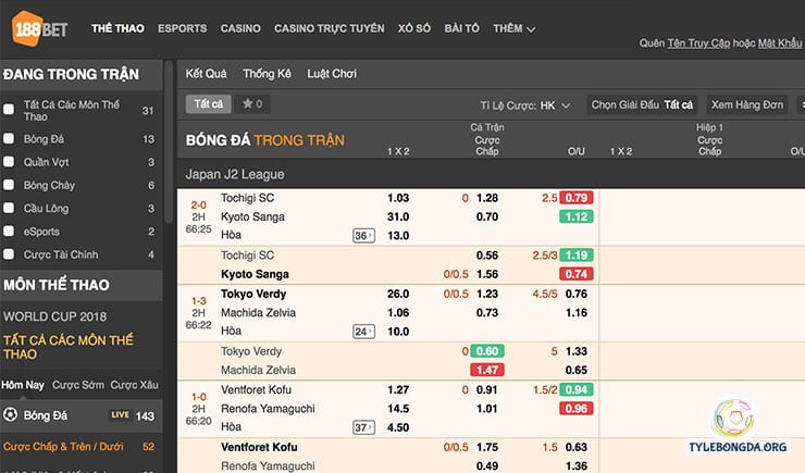 luật cược chấp chung 01