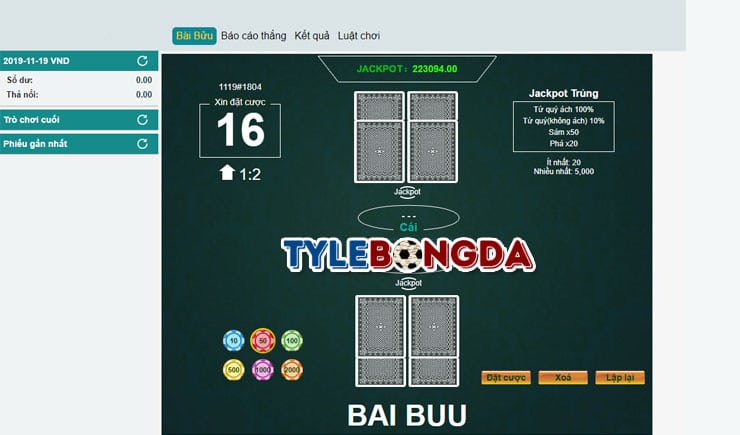 Luật chơi Bài Bửu