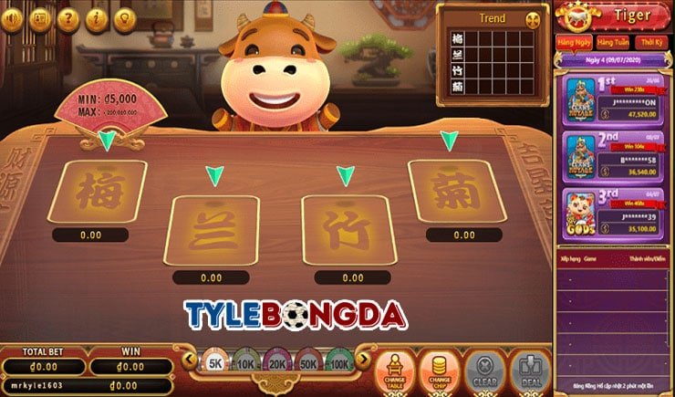 Cách chơi Lucky Bull 88BET vô cùng hấp dẫn
