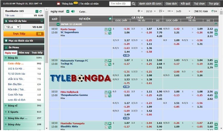 Cách tính tỷ lệ cược Indonesia